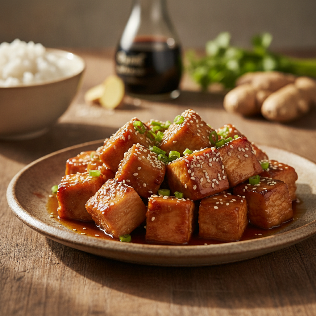 Vištiena teriyaki padaže: itin greita vakarienė namuose